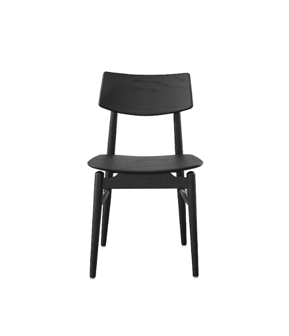 Mono Solid Oak Dining Chair - Matte Black - XShowhome Limited - Tommy Franks
