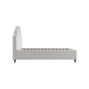 Monterey Grey Thin Stripe Single Bed - Canwell Interiors Limited - Canwell