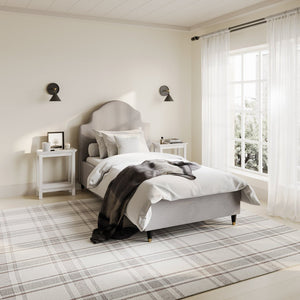 Monterey Light Grey Single Bed - Canwell Interiors Limited - Canwell