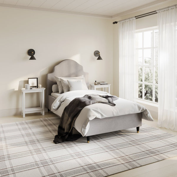 Monterey Light Grey Single Bed - Canwell Interiors Limited - Canwell