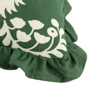 Montrose 50x50 Feather Filled Cushion Bottle Green - Canwell Interiors Limited - Riva