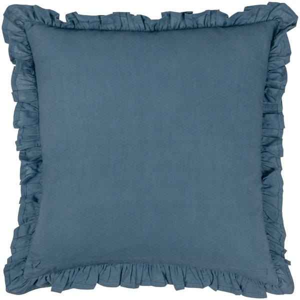 Montrose 50x50 Feather Filled Cushion French Blue - Canwell Interiors Limited - Riva