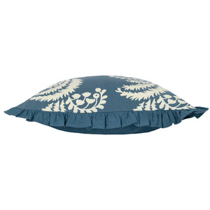 Montrose 50x50 Feather Filled Cushion French Blue - Canwell Interiors Limited - Riva