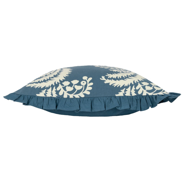 Montrose 50x50 Feather Filled Cushion French Blue - Canwell Interiors Limited - Riva