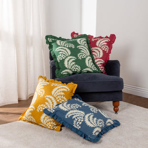 Montrose 50x50 Feather Filled Cushion French Blue - Canwell Interiors Limited - Riva