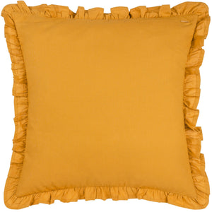 Montrose 50x50 Feather Filled Cushion Ochre - Canwell Interiors Limited - Riva
