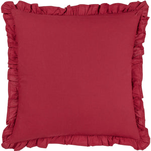 Montrose 50x50 Feather Filled Cushion Redcurrent - Canwell Interiors Limited - Riva
