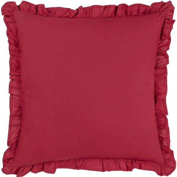 Montrose 50x50 Feather Filled Cushion Redcurrent - Canwell Interiors Limited - Riva