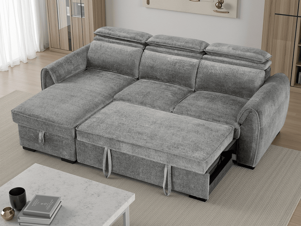 Montrose Sofabed Dark Grey Universal Corner - XShowhome Limited - Xshowhome