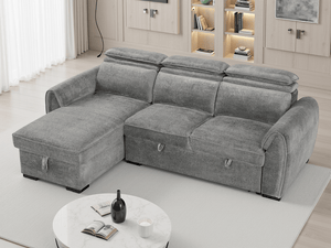 Montrose Sofabed Dark Grey Universal Corner - XShowhome Limited - Xshowhome