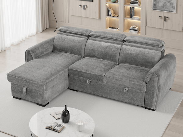 Montrose Sofabed Dark Grey Universal Corner - XShowhome Limited - Xshowhome