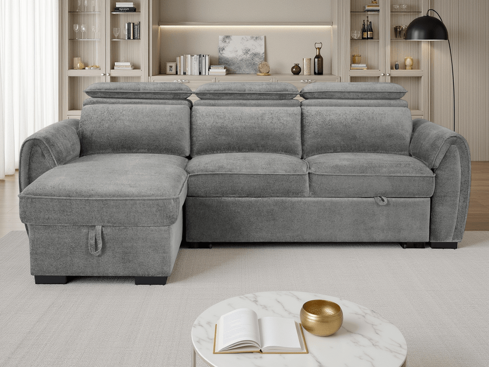 Montrose Sofabed Dark Grey Universal Corner - XShowhome Limited - Xshowhome