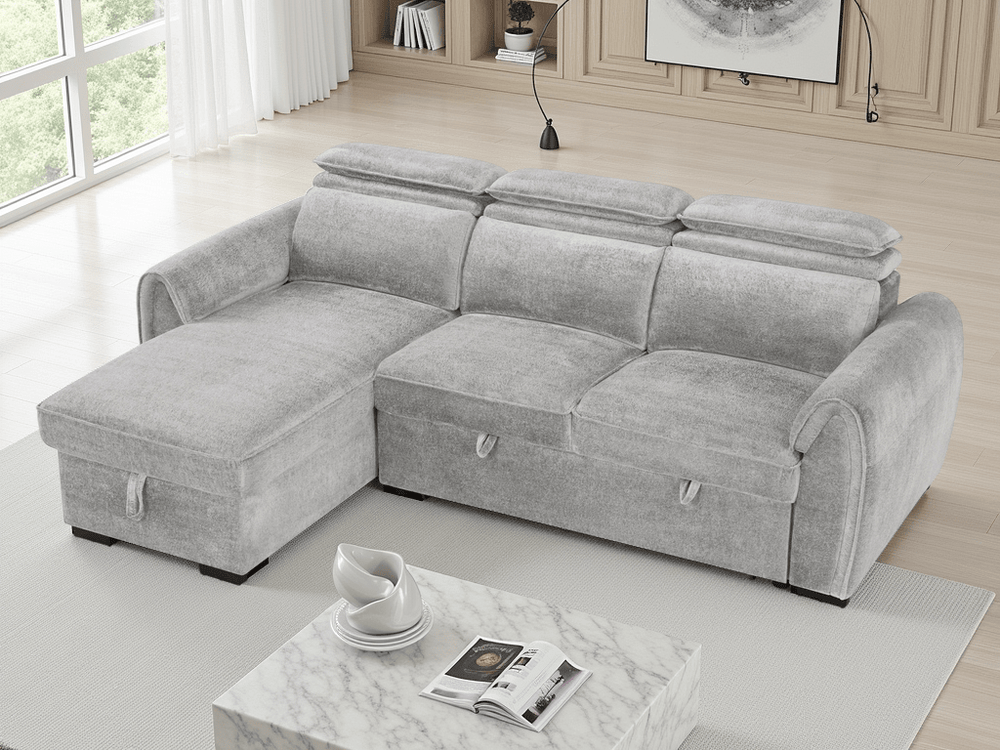 Montrose Sofabed Grey Universal Corner - XShowhome Limited - Xshowhome