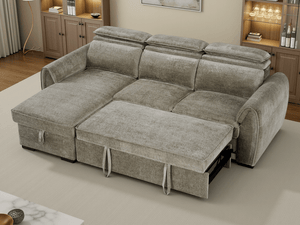 Montrose Sofabed Mushroom Universal Corner - XShowhome Limited - Xshowhome