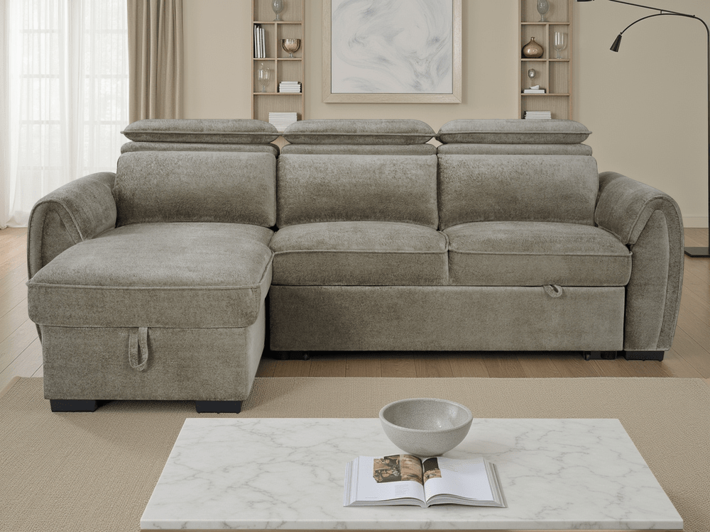 Montrose Sofabed Mushroom Universal Corner - XShowhome Limited - Xshowhome