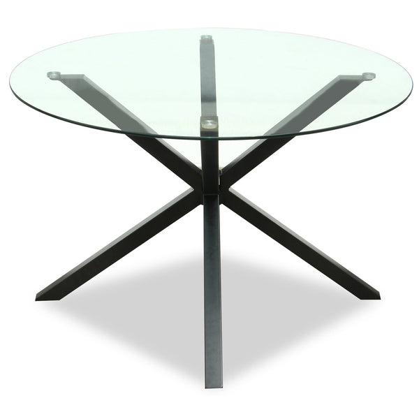 Monza Round Glass Dining Table - Canwell Interiors Limited - Hills