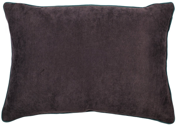 Moody Floral on Grey Linen 40x60 - Canwell Interiors Limited - Malini