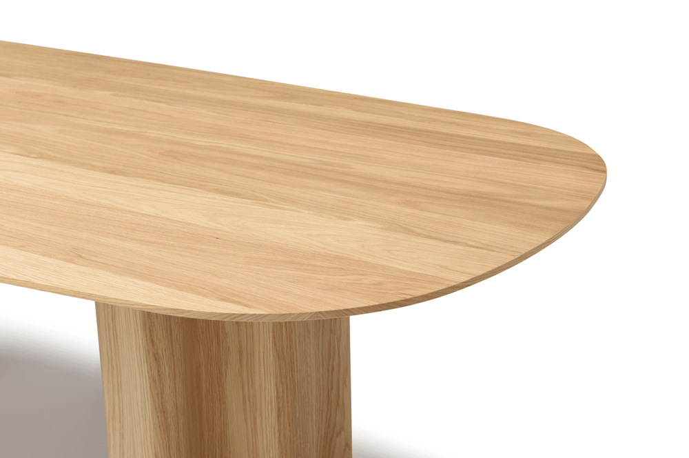 Moon Dining Table 240 - Light Oak - XShowhome Limited - Tommy Franks