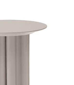 Moon Side Table - Matte Beige - XShowhome Limited - Tommy Franks