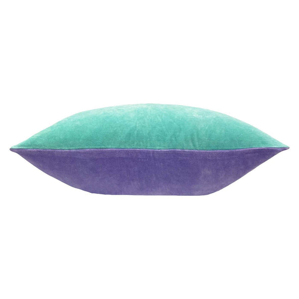Morella 40x60 Feather Filled Cushion Mint & Pink/lemon - Canwell Interiors Limited - Riva