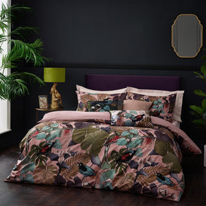 Moriyo Single Duvet Set Dusky Blush - Canwell Interiors Limited - Riva