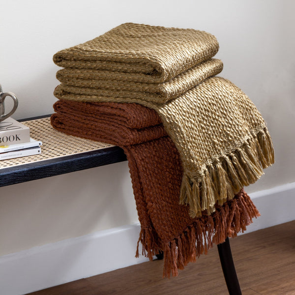 Morni Throw 130x180 Hazel - Canwell Interiors Limited - Riva