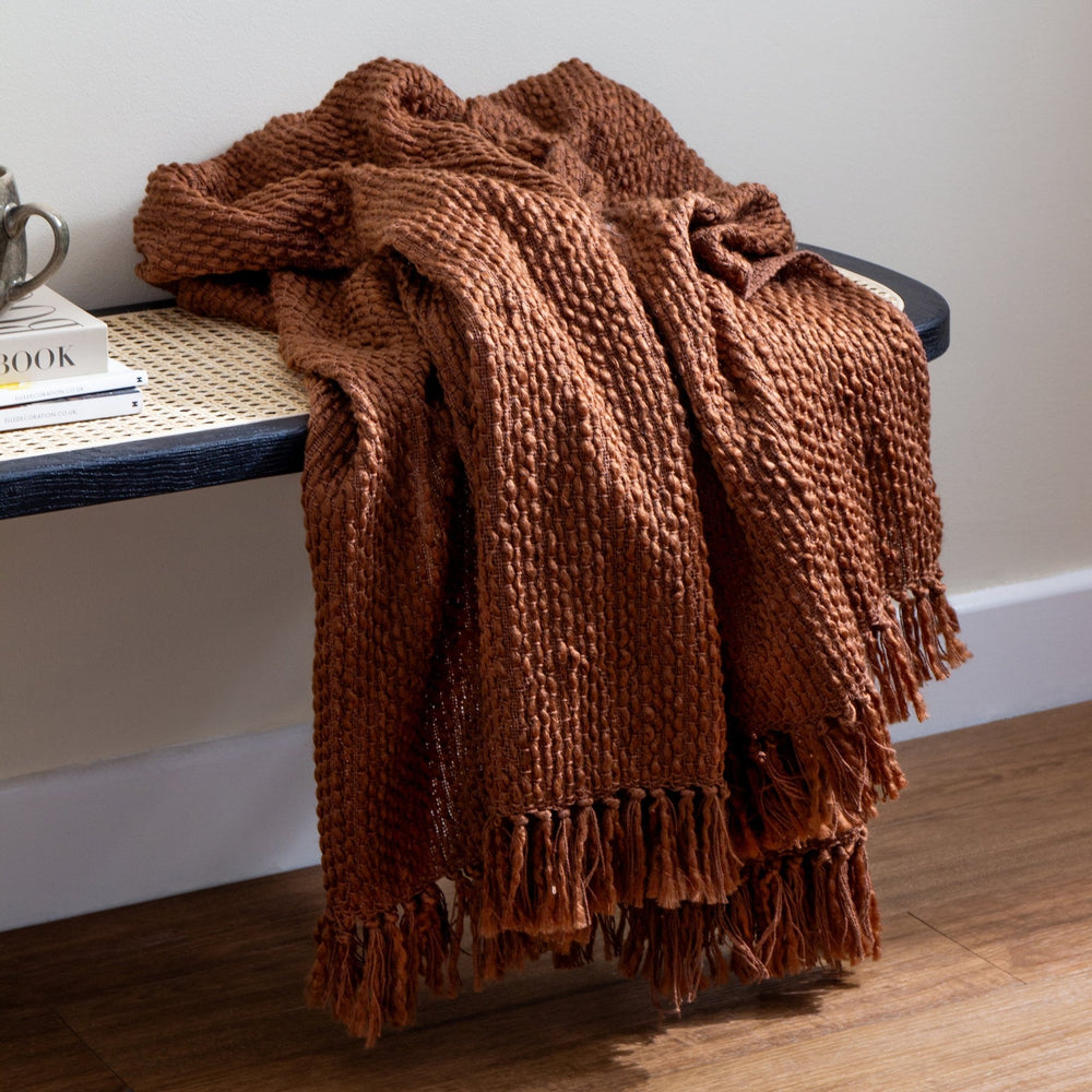 Morni Throw 130x180 Hazel - Canwell Interiors Limited - Riva
