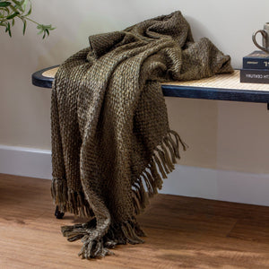 Morni Throw 130x180 Willow - Canwell Interiors Limited - Riva