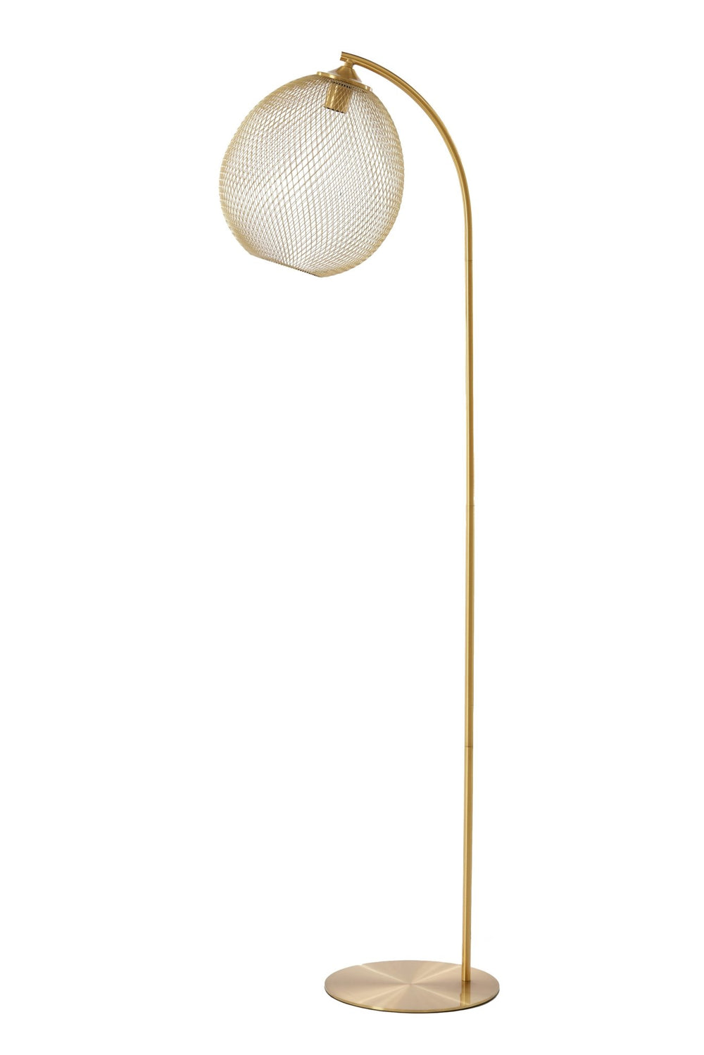 MOROC Floor Lamp — Gold - Canwell Interiors Limited - Light & Living