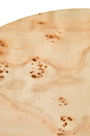 Mota Burl Wood Design Round Coffee Table - XShowhome Limited - Xshowhome