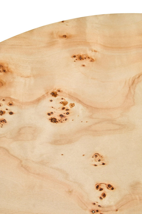 Mota Burl Wood Design Round Coffee Table - XShowhome Limited - Xshowhome