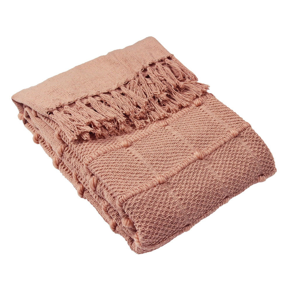 Motti 130x180 Throw Blush - Canwell Interiors Limited - Riva
