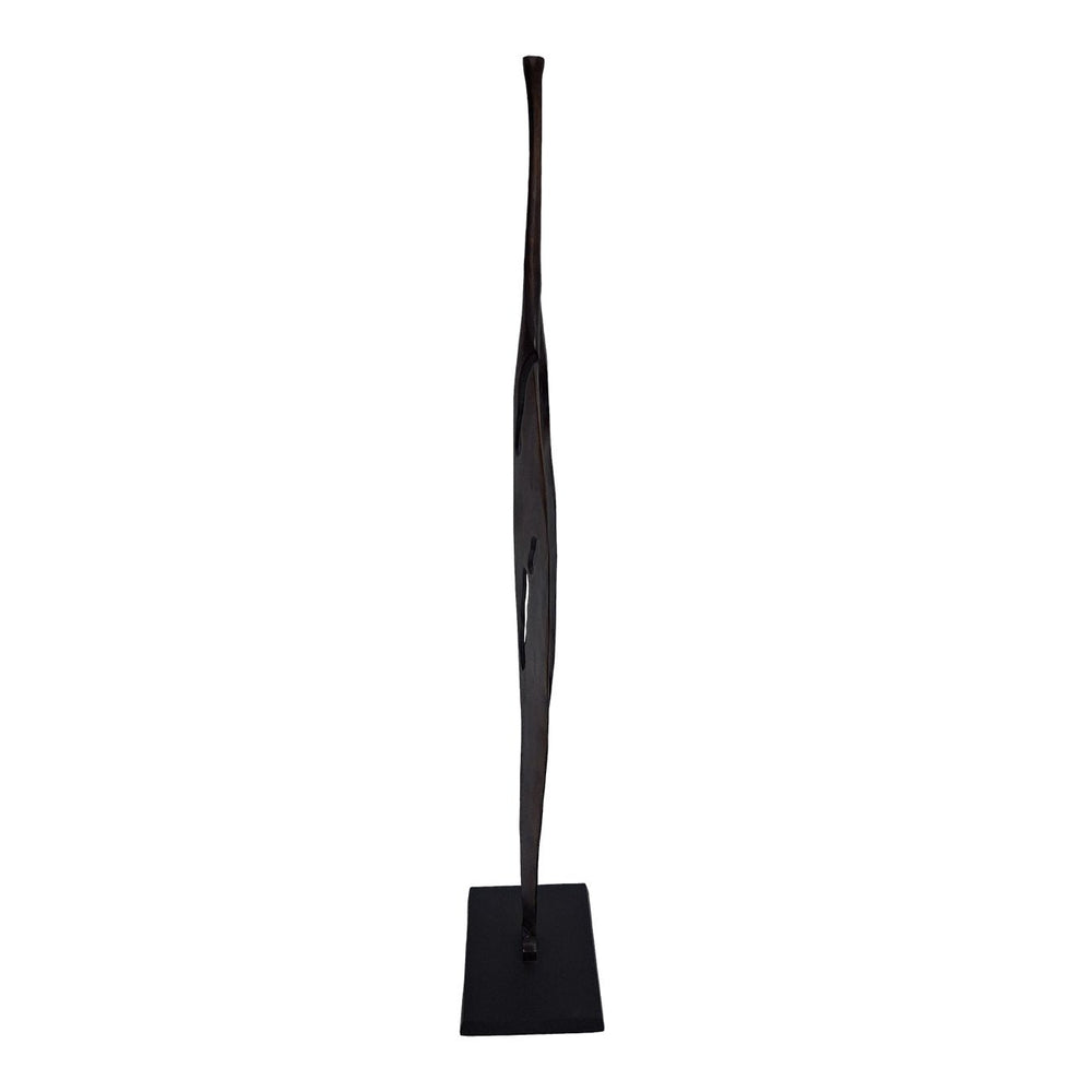 Moulton Twist Aluminium Abstract Leaf Sculpture - XShowhome Limited - Libra