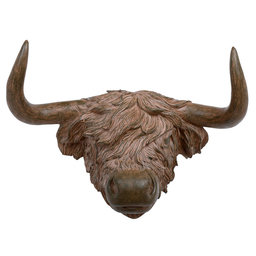 Murchie Rustic Highland Cow Wall Plaque - XShowhome Limited - Libra