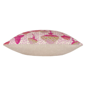 Mushroom Fields 45x45 Feather Filled Cushion Lilac - Canwell Interiors Limited - Riva