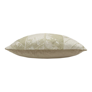Myall 50x50 Feather Filled Cushion Brass/mocha - Canwell Interiors Limited - Riva