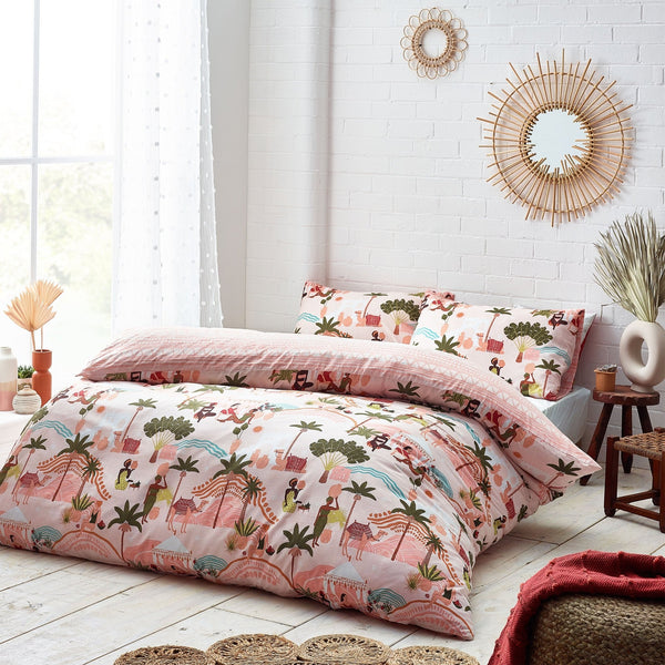 Nalani Double Duvet Set Sand - Canwell Interiors Limited - Riva