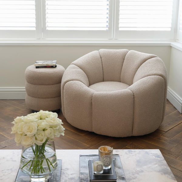Nao Buff Swivel Chair - Canwell Interiors Limited - Canwell