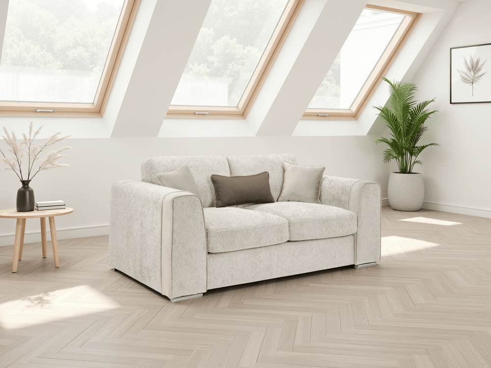 Naples Sofa Beige 2 Seater - XShowhome Limited - Xshowhome