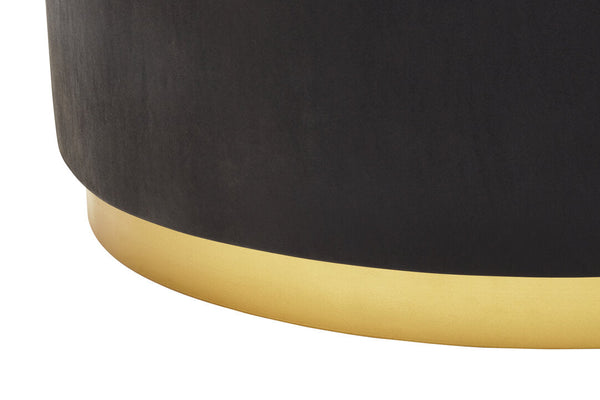 Naro Black And Gold Concrete Look Coffee Table - Canwell Interiors Limited - Xshowhome