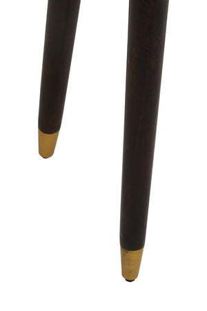 Naro Mango Wood And Gold Finishing Console Table - Canwell Interiors Limited - Xshowhome