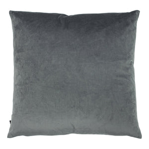 Nash 50x50 Feather Filled Cushion Fog/dark Grey - Canwell Interiors Limited - Riva