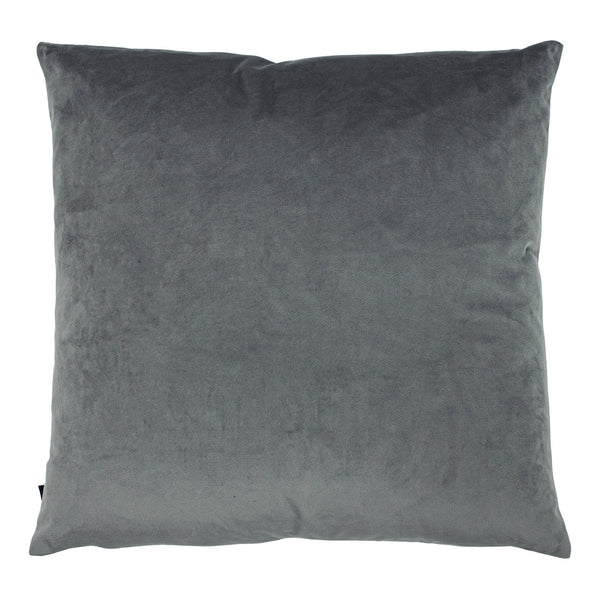 Nash 50x50 Feather Filled Cushion Fog/dark Grey - Canwell Interiors Limited - Riva