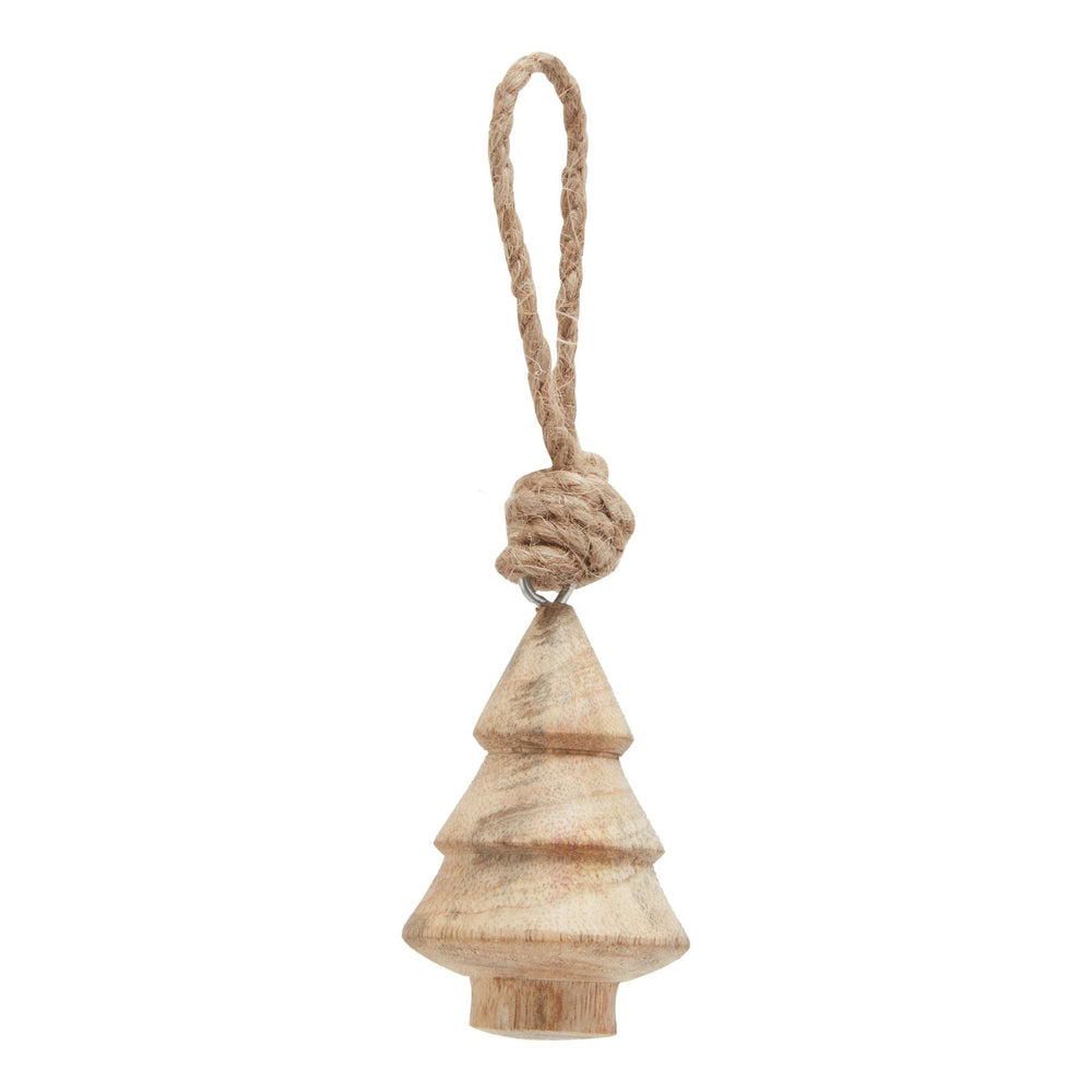 Natural Hand Turned Wooden Tree Bauble - XShowhome Limited - Hills