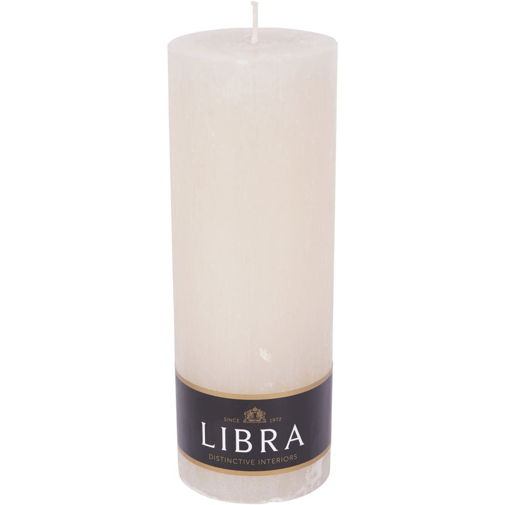 Natural Rustica Pillar Candle 7x19cm - XShowhome Limited - Libra