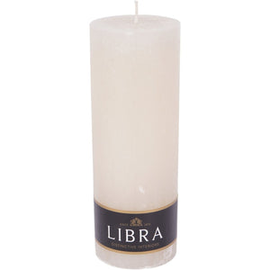 Natural Rustica Pillar Candle 7x19cm - XShowhome Limited - Libra