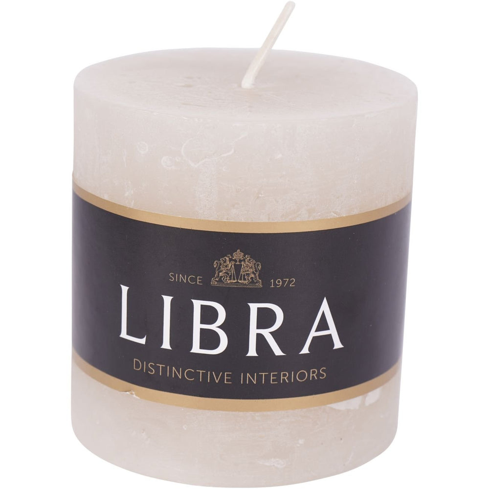 Natural Rustica Pillar Candle 7x7cm - XShowhome Limited - Libra