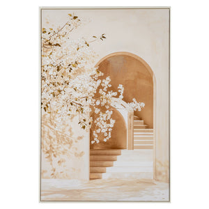 Naxos Handpainted Canvas in Frame - XShowhome Limited - Hills