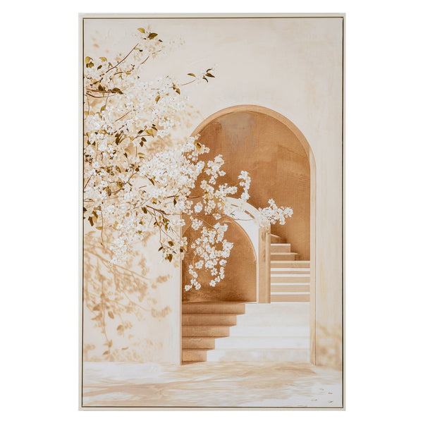 Naxos Handpainted Canvas in Frame - XShowhome Limited - Hills
