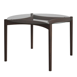 Ned Clear & Chocolate Dining Table - Canwell Interiors Limited - Canwell